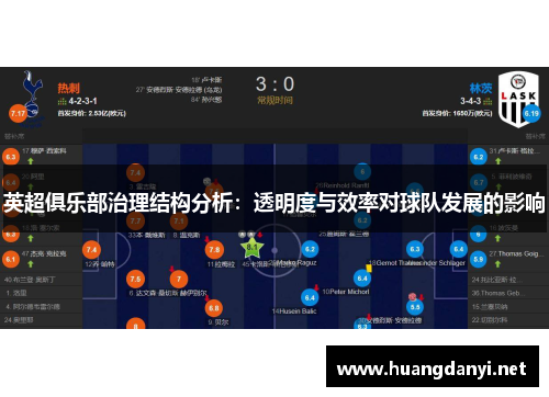 英超俱乐部治理结构分析：透明度与效率对球队发展的影响